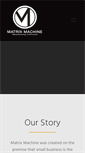 Mobile Screenshot of matrixmachineinc.com